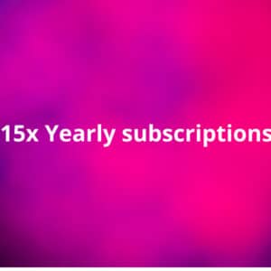 15 Yearly IPTV Subscription