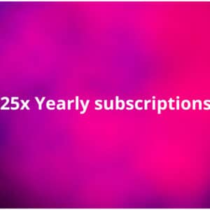 25 Yearly IPTV Subscription