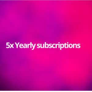 5 Yearly IPTV Subscription